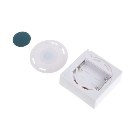 The LED lamp with the engine sensor., Square, 6 LED, 2 W, from BAT. 3*aaa, 6500k, white 942457-4
