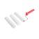 Roller crowbar, foam rubber, 180 mm, handle d = 6 mm, d = 16 mm, 2 spare fur coats
