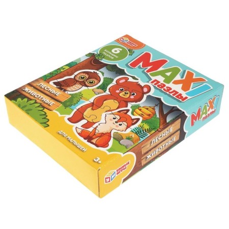 Maxi Puzzles "Forest animals"-1