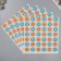 Scrapbooking paper "Kaleidoscope" density 180 grams set 5 pcs 30.5x32 cm