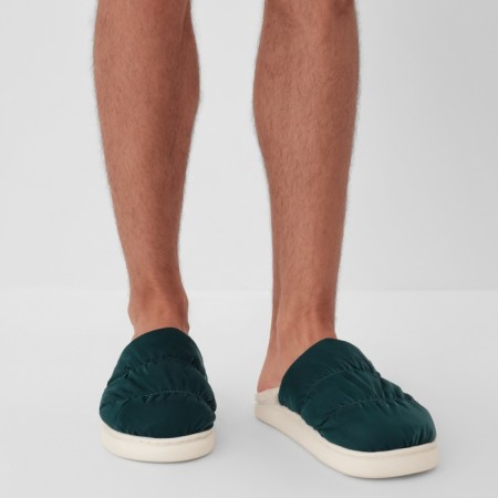 Male slippers, size 42-43, green color-2