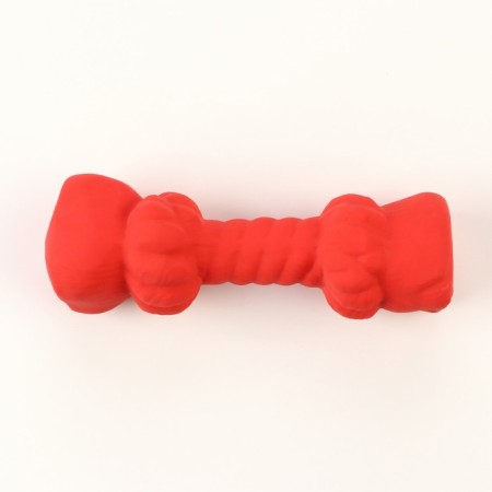 Brote toy for dogs from latex "Kanat", 12 cm, red-1