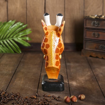 Souvenir tree "Giraffe" stand for glasses 25x13x7 cm-4