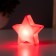 Nightlight "star" 2W LED red 2.5x7x7cm