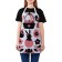 Apron kitchen with a photo print "Easter rabbit", adjustable, size OS