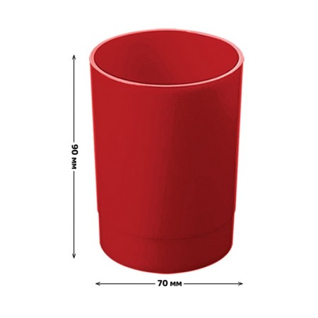 Star-Star for writing accessories HEAMM "Leader", round, red-2