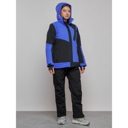 Ski costume female, size 58, blue color-6