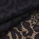 Lace elastic fabric, 175 mm × 23 ± 1 m, black color