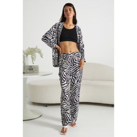 Female set: blouse, trousers, size 48