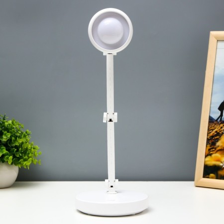 Jambo table lamp LED 2W USB AKB White 13x13x34.5 cm Risalux-4