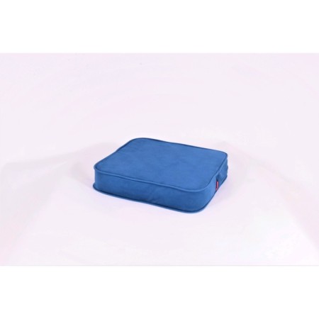 Pillow-Puf Mobile "Moby", size 50 × 50 cm, blue, velor