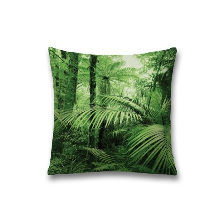 Decorative pillowcase "Forest Fern", on a zipper, size 45x45 cm