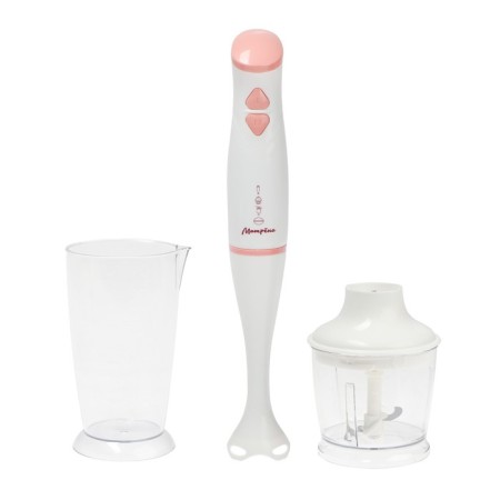 Matryona blender Ma-052, submersible, 350 watts, 0.5/0.8 l, 2 speeds, white-pink