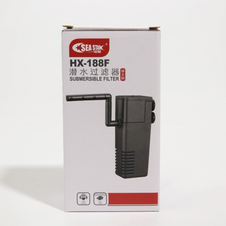 Internal SEA Star HX-188F filter, 600 l/h, 8 watts, with sprinkling flute-5