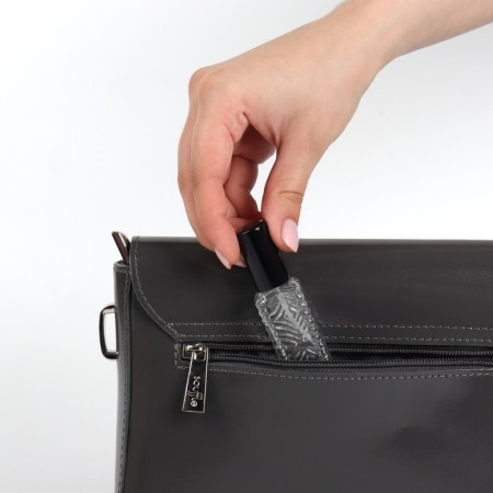 The perfume bottle "Transparent pattern", with a spray, 15 ml, black color-14