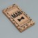 Chocolate box, confectionery packaging for the Best Man, 17.3 x 8.8 x 1.5 cm