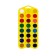 Watercolor honey 24 colors, ZHK "Flower", without a brush, yellow plastic case with a loop, 27421678