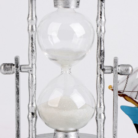 Sanding clock "Frigate", souvenir, 15.5 x 6.5 x 12.5 cm-2