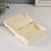 Casket wood under the painting "rectangular" without lock 11x7.5x4 cm