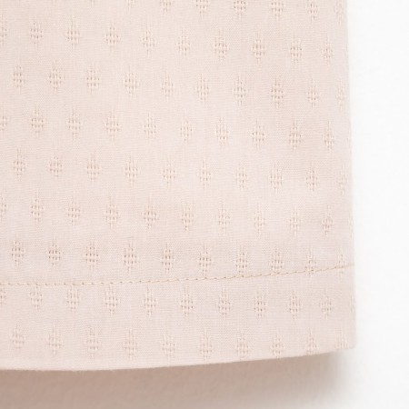 Set for a boy (shirt, shorts) minku: Cotton Collection Beige color, height 134-7