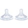 Nipple on a bottle, anti -broller, from 6 months, m & b Natural, wide throat, fast flow, Ø50 mm., 2 pcs