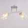Chandelier gallop 880521 2x60W E27 white matte/chrome