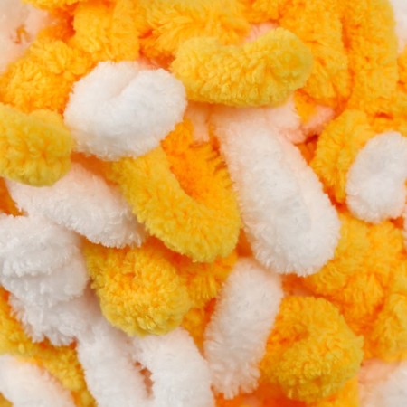 Yarn "Puffy More Plus" 100 % micropoliester 11m/250g (8002)-2