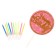 Set for decorating the table "Happy Birthday": candles, topper, balls, set 16 pcs in a set.