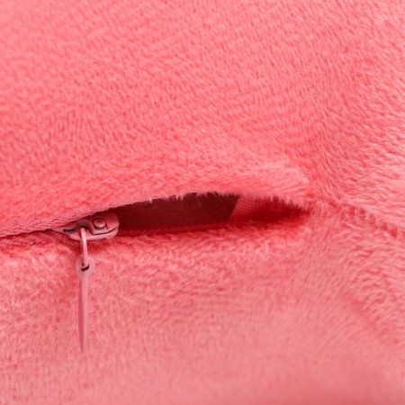 Pillow Ethel "Unicorn" Pink 48x38cm, Velur, 100% p/e-3