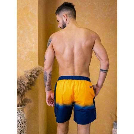 Male ISee shorts, size 50, blue, yellow color-8