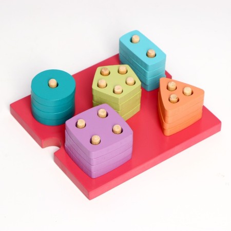 Children's developing pyramid, 16 × 14 × 6 cm