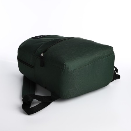 Bades on lightning, external pocket, khaki color-4