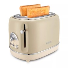 Toster KitFort KT-4004-3, 815 W, 6 frying modes, 2 toasts, beige