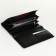 Women's wallet on magnets, black color