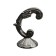 Hook for curtains ks002, one -rod, color chromium