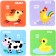 Soft puzzle for kids “Who says?”, 8 puzzles, crush me