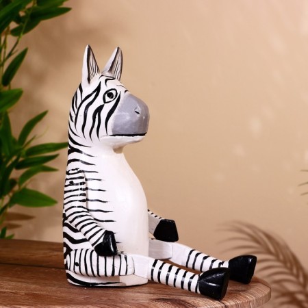 Souvenir "Zebra" hanging paws, wood 40 cm-1
