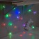 Garland “thread” 5 m with nozzles “Small butterflies”, IP20, transparent thread, 20 LED, glow of multi (RG/RB), blinking, 220 V