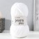 Yarn "Jeans Plus" 55% cotton, 45% acrylic 160m/100g (62 white)