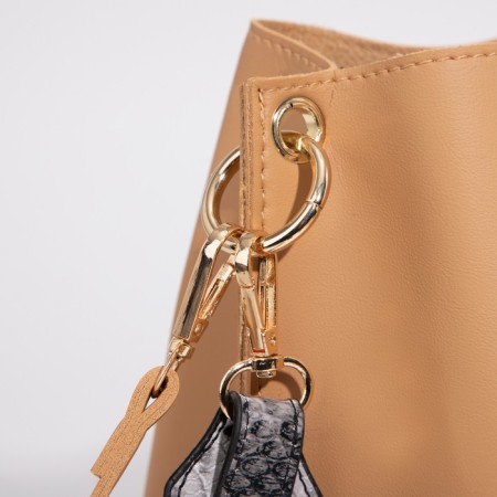 Cross-Bodi bag on fasteners, redhead color-6