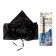 Set for magic "Young Wizard" 1 (cloak, glasses, sticks), height 140 cm
