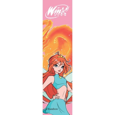 Winx. Bookmark with an elastic band. Bloom