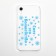 Stickers on the phone "Snow is magic", 8 x 14 cm, New Year