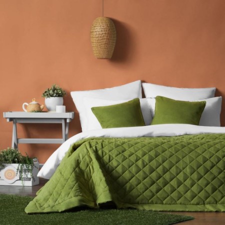 Cover with pillowcases "Kim", size 230x250 cm, grass of grass