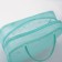 Lightning cosmetic bag, green color
