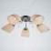 Lyana chandelier 5he27 40W chrome 55x55x36 cm Bayerlux