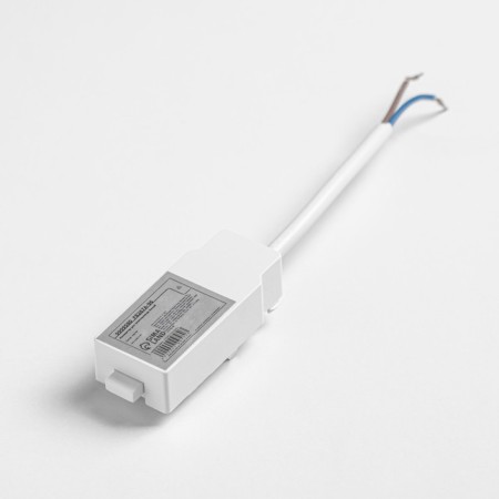 Connector for the busbar is white