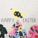Catcelle kitchen. Dolyana "Happy Easter" 28x46 cm, horn, 100% HL, 160g/m2