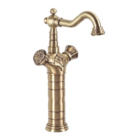 Bronze de Luxe 10219 shell mixer, two -wound, brass