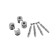 Set No. 2 for screeding facade for chipboard Element, 18-20 mm, 4 sets